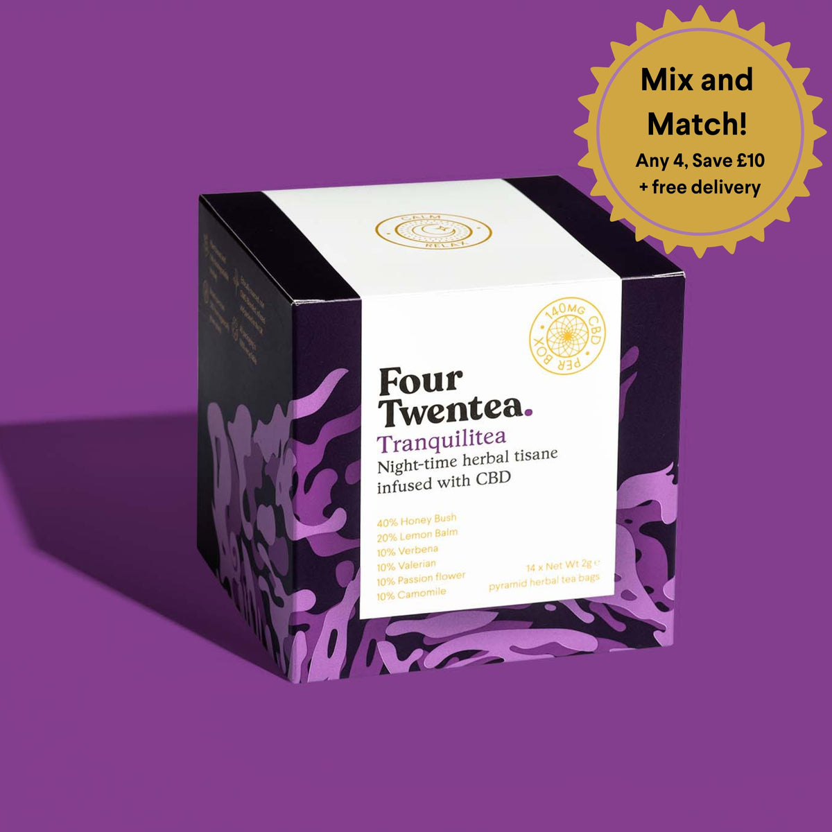 Sleepy CBD Tea – Four Twentea